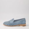 DJANGO & JULIETTE Balder Denim Leather Loafers | Loafers