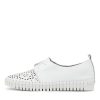 DJANGO & JULIETTE Hexter White Leather Sneakers Ws | Sneakers