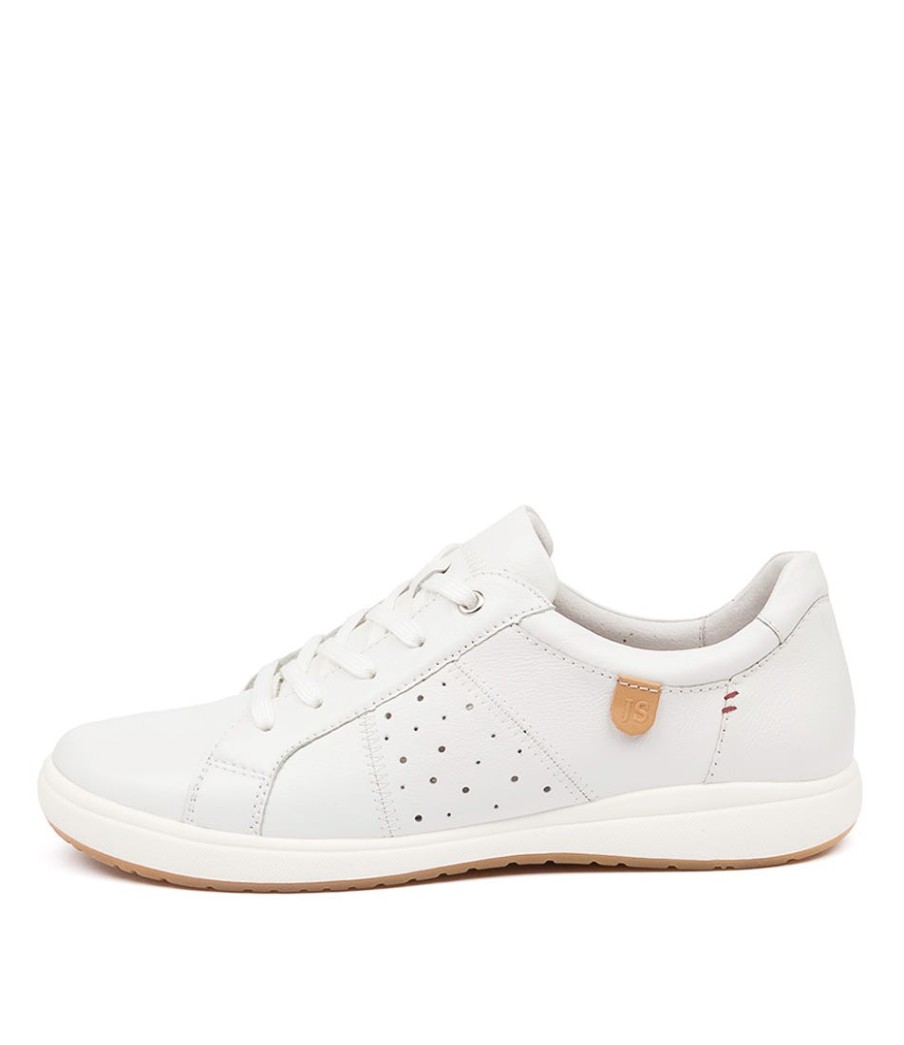 JOSEF SEIBEL Caren 01 White Leather | Comfort