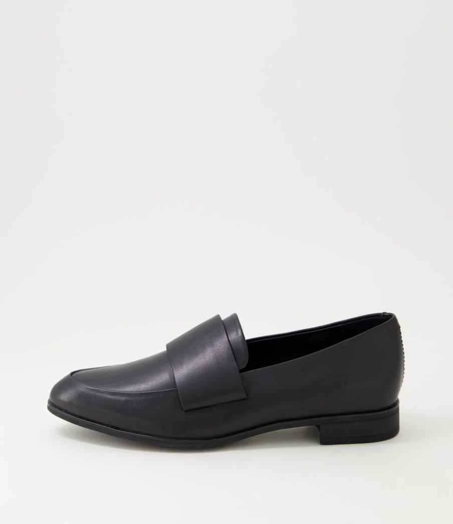 DJANGO & JULIETTE Gabrian Black Leather Loafers | Loafers