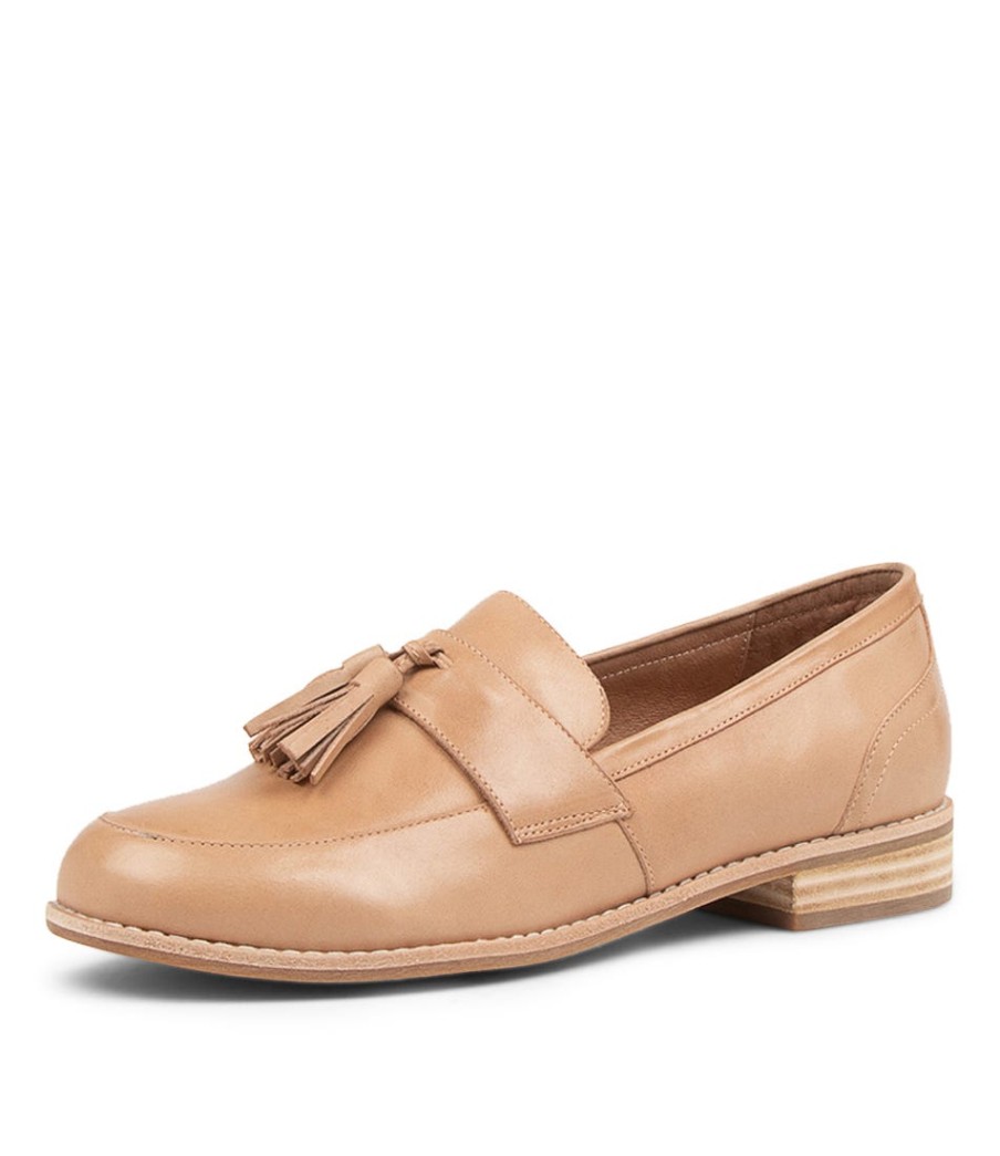 DJANGO & JULIETTE Aydin Cappuccino Leather | Loafers