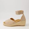 ZIERA Koen Xw Taupe Suede Espadrilles | Espadrilles