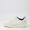 GEOX D Myria B Off White Leather Suede Sneakers | Comfort