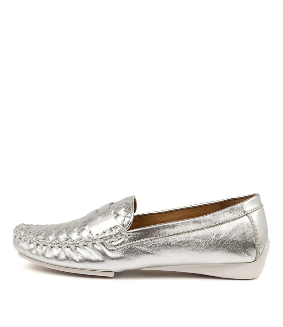 DJANGO & JULIETTE Larikan Dj Silver Leather | Loafers