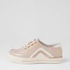 ZIERA Alona W Dusty Pink White Multi Sneakers | Sneakers