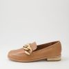 DJANGO & JULIETTE Ampard Cappuccino Leather Loafers | Loafers