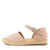 ZIERA Kaylie W Taupe Suede | Espadrilles