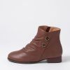 SUPERSOFT Cerinas Choc Leather Ankle Boots | Boots