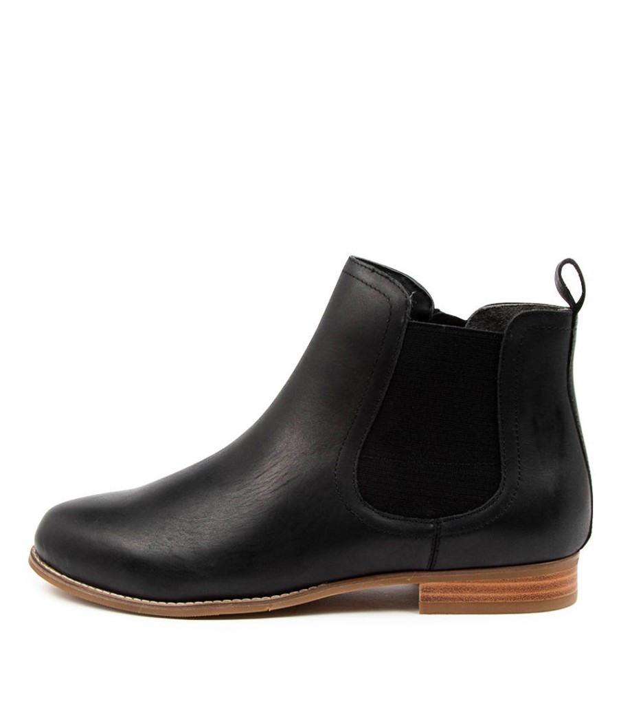 ZIERA Talia Xf Black Leather | Boots