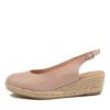 DJANGO & JULIETTE Saniarly Lrg Rose Leather | Espadrilles