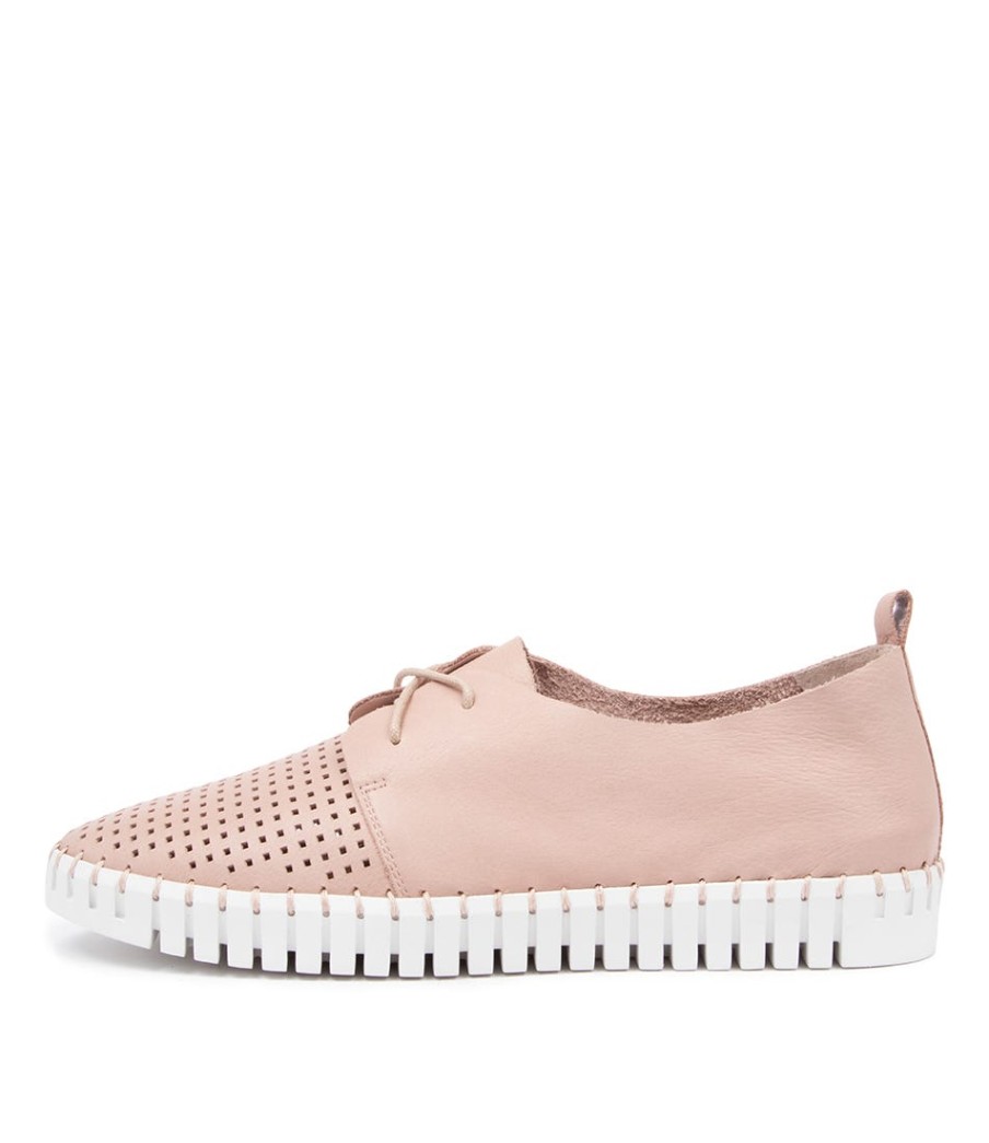 DJANGO & JULIETTE Huston Rose Leather | Sneakers