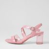 DJANGO & JULIETTE Slava Pink Heel Multi Sandals | Heels