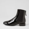 DJANGO & JULIETTE Voria Dj Black Patent Elastic | Boots