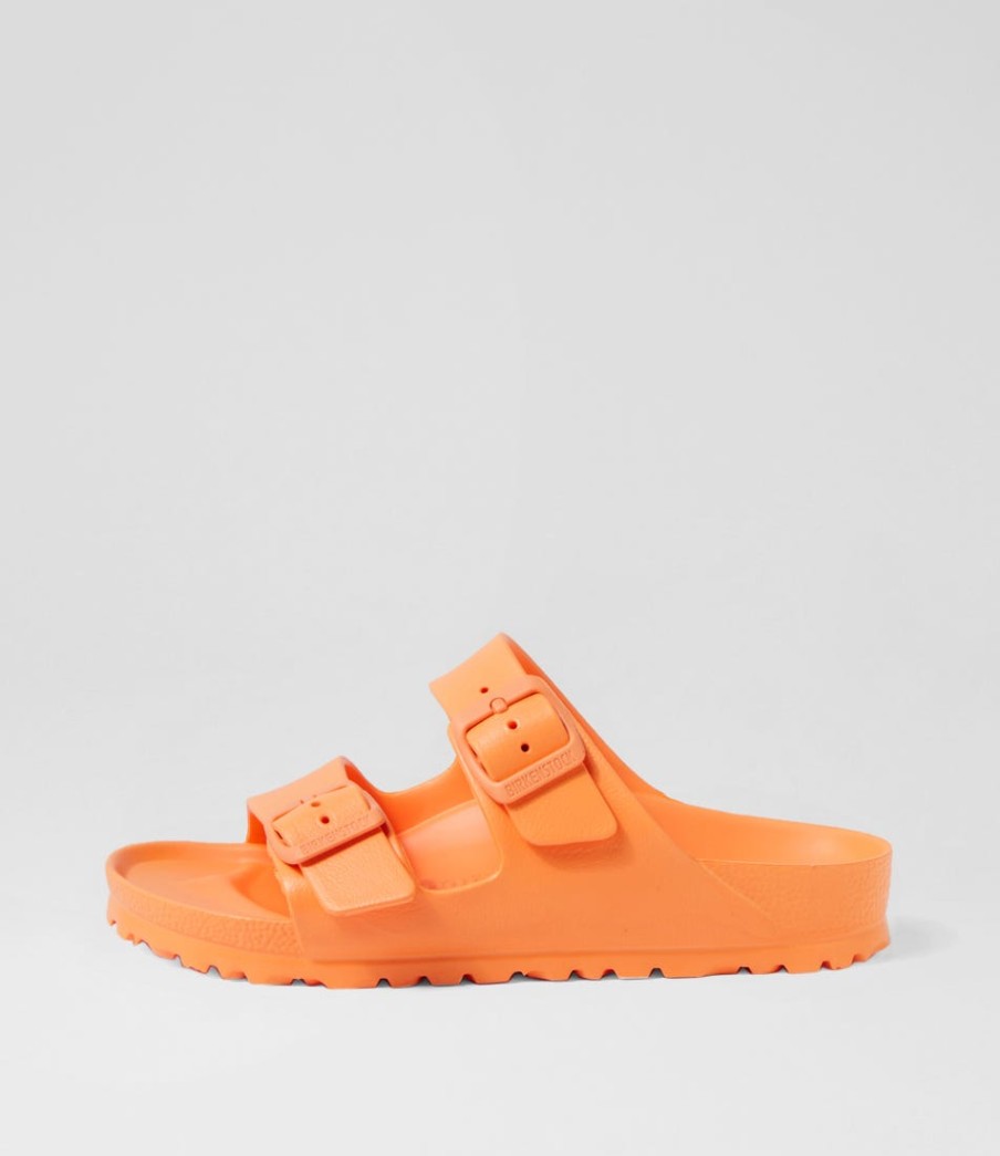 BIRKENSTOCK Arizona Eva Papaya Slides | Comfort