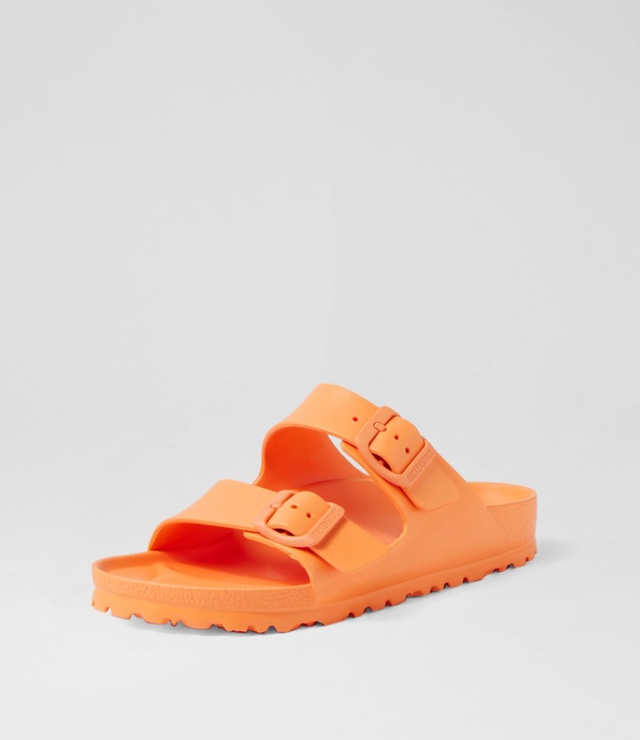 BIRKENSTOCK Arizona Eva Papaya Slides | Comfort