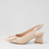 DJANGO & JULIETTE Itzel Nude Leather Heels | Heels