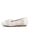 ZIERA Cambe Xf White Leather Loafers | Loafers