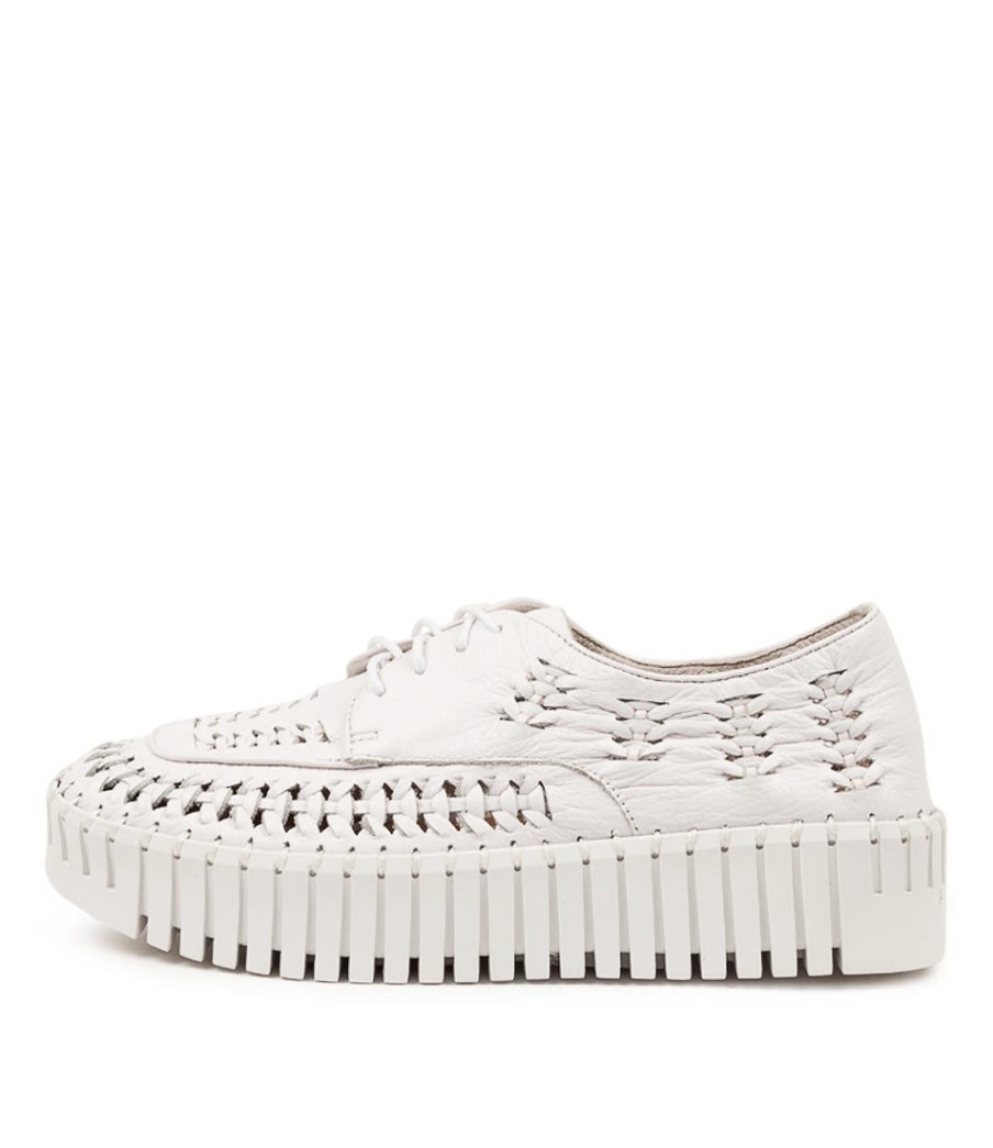 DJANGO & JULIETTE Brodies Dj White White Sole Leather | Sneakers