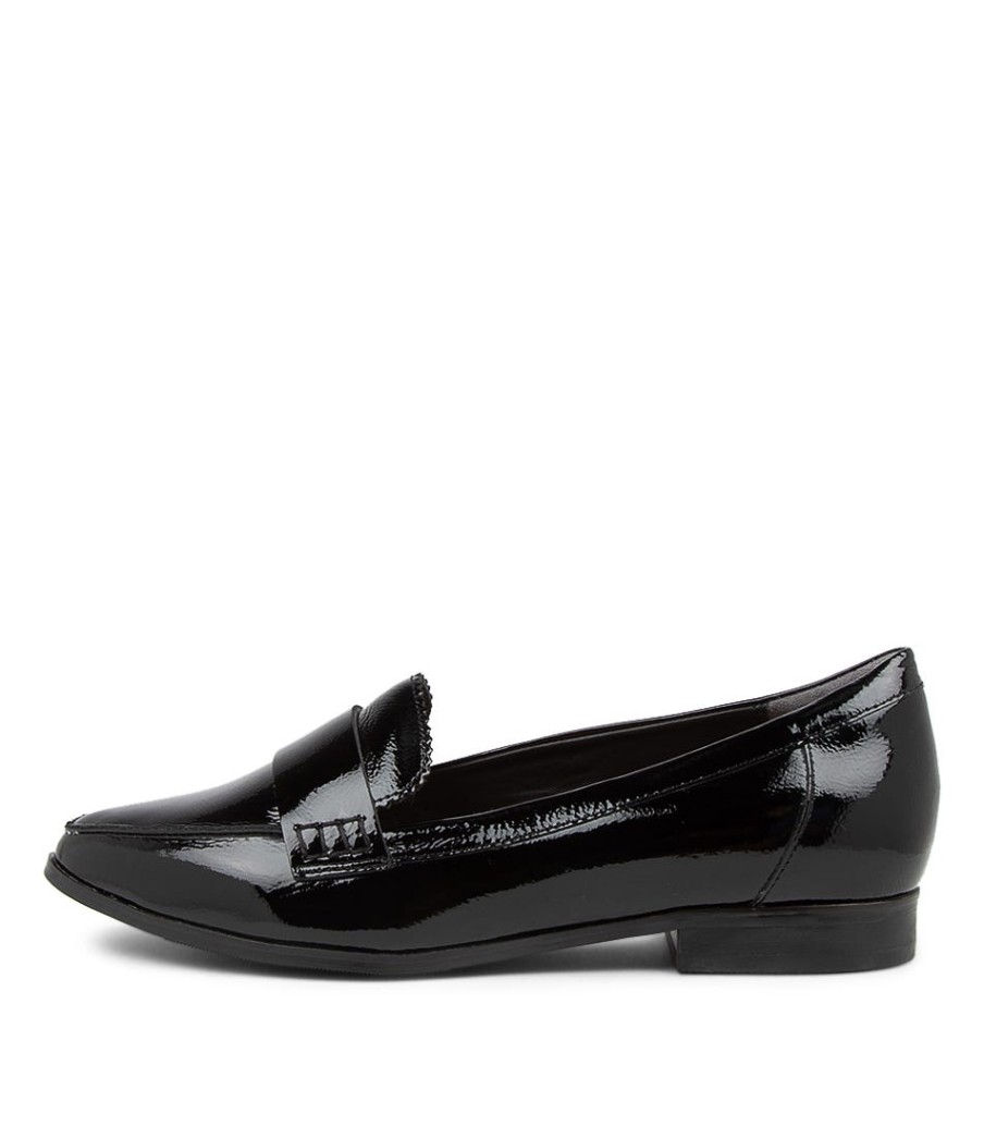 ZIERA Oreta Xw Black Patent Leather Loafers | Loafers