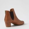 ZIERA Gadore W Tan Leather Chelsea Boots | Boots