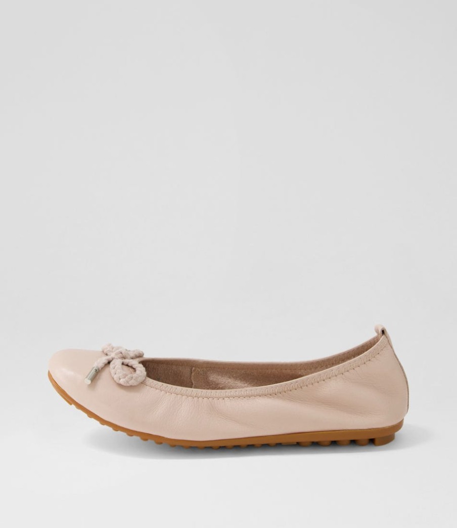 DJANGO & JULIETTE Beyond Rose Leather Ballet Flats | Flats