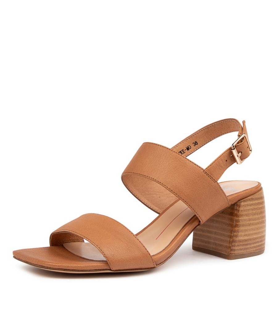 MOLLINI Blayke Dk Tan Leather | Heels