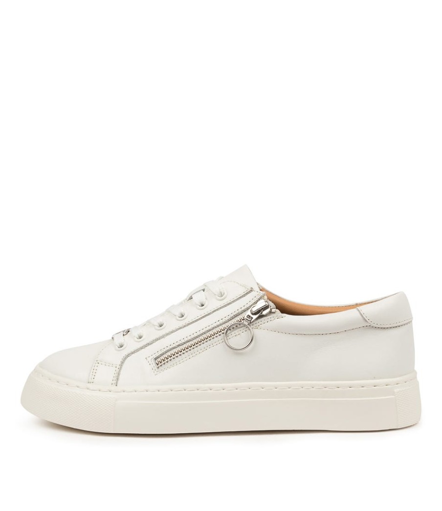 ZIERA Pamela Xf White Leather | Comfort