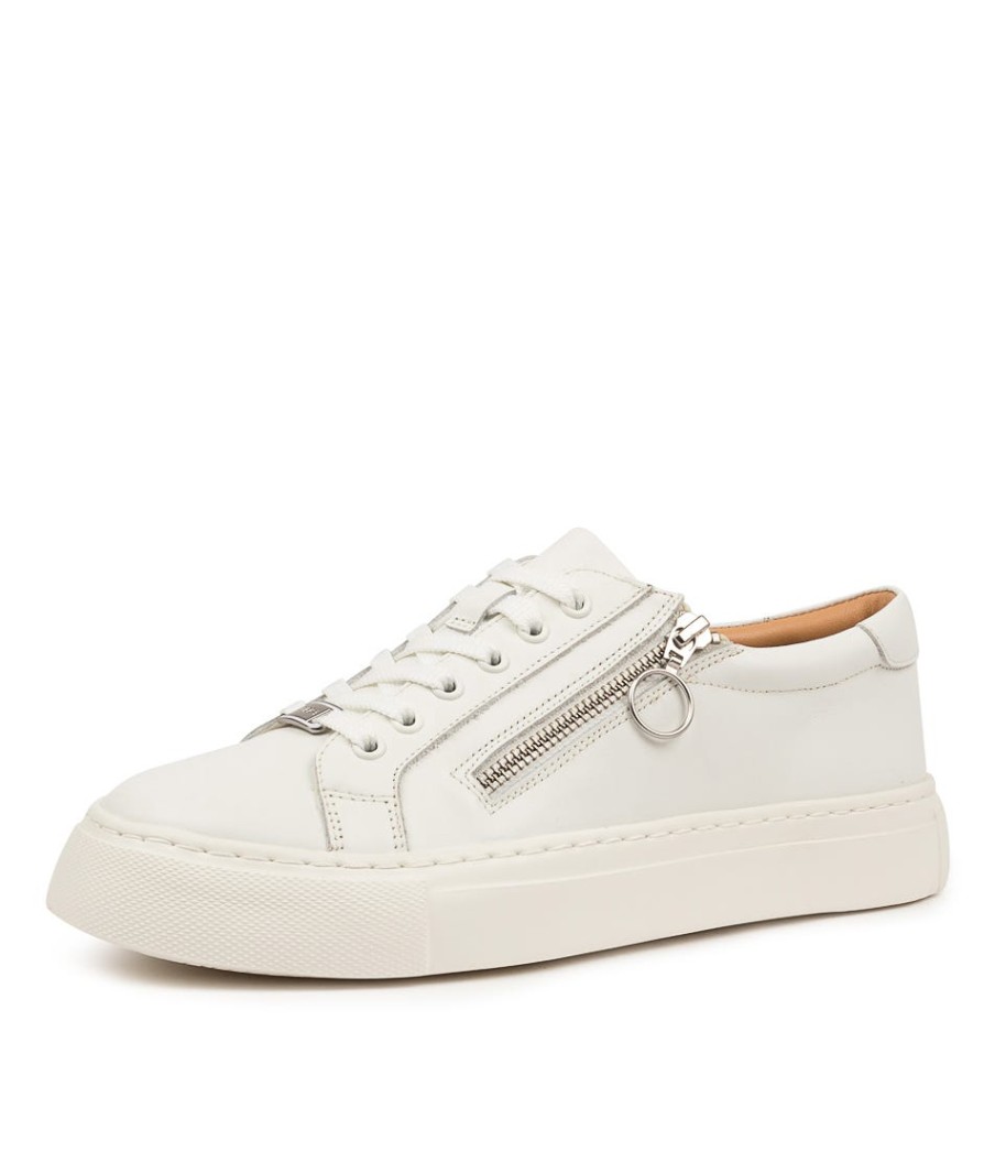 ZIERA Pamela Xf White Leather | Comfort