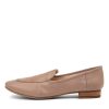 DIANA FERRARI Temimie Dark Taupe Leather Loafers | Loafers