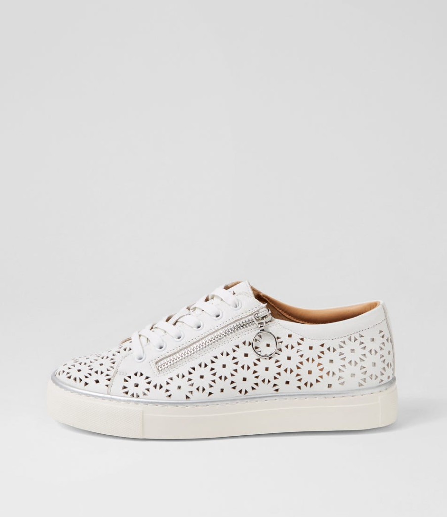 ZIERA Pandoe Xf Zr White Leather | Sneakers