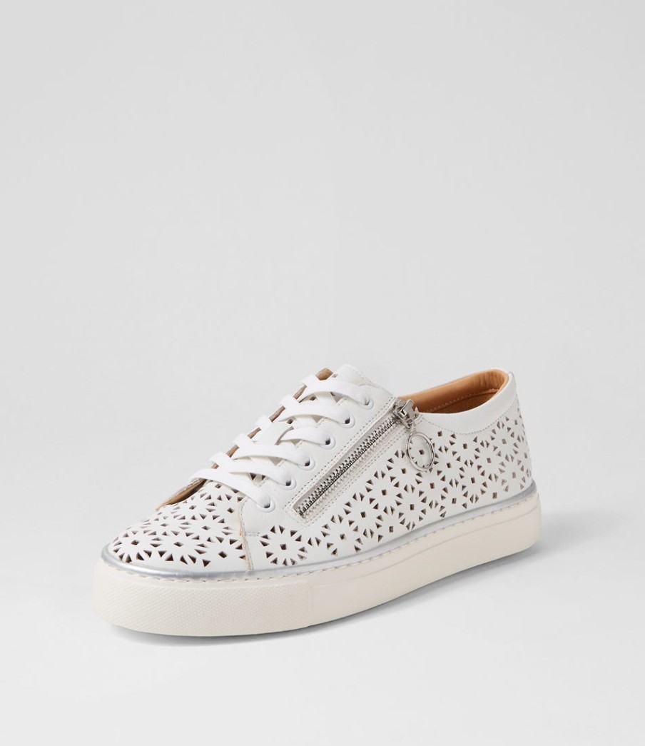 ZIERA Pandoe Xf Zr White Leather | Sneakers