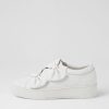 DJANGO & JULIETTE Loja White Leather Sneakers | Sneakers