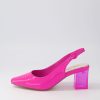 DJANGO & JULIETTE Hinnis Hot Pink Patent Leather Heels | Heels