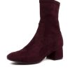 DJANGO & JULIETTE Checkie Mulberry Stretch | Boots