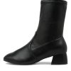 ZIERA Zuka W Black Stretch Ankle Boots | Boots