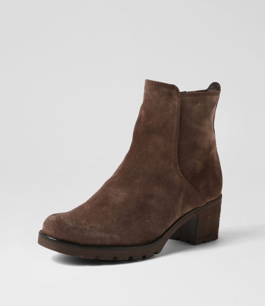 GABOR Agnes Mohair Suede Chelsea Boots | Boots