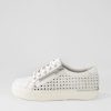 ZIERA Ayleen W White Leather Sneakers | Sneakers