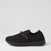 DJANGO & JULIETTE Jolo Black Trim Fabric Sneakers | Sneakers