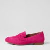 GABOR Phoebe Pink Suede Loafers | Loafers