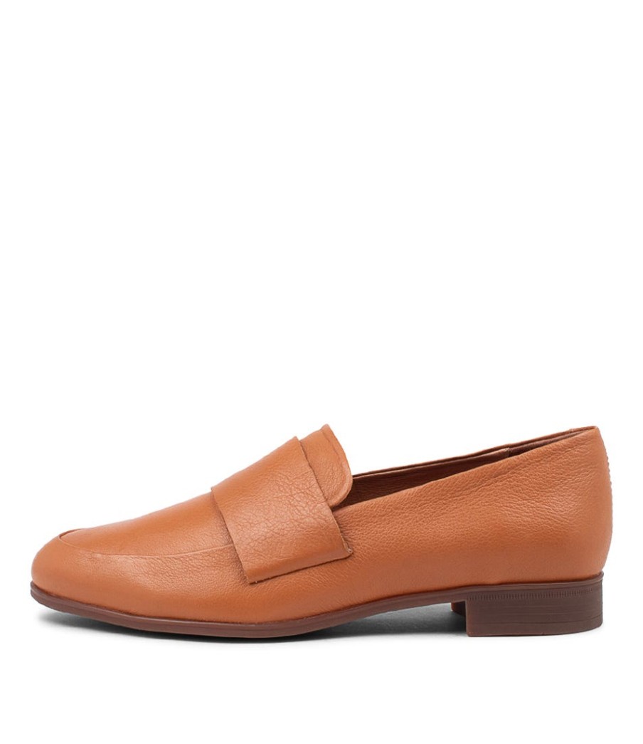 DJANGO & JULIETTE Gabrian Scotch Leather Flat Shoes | Loafers