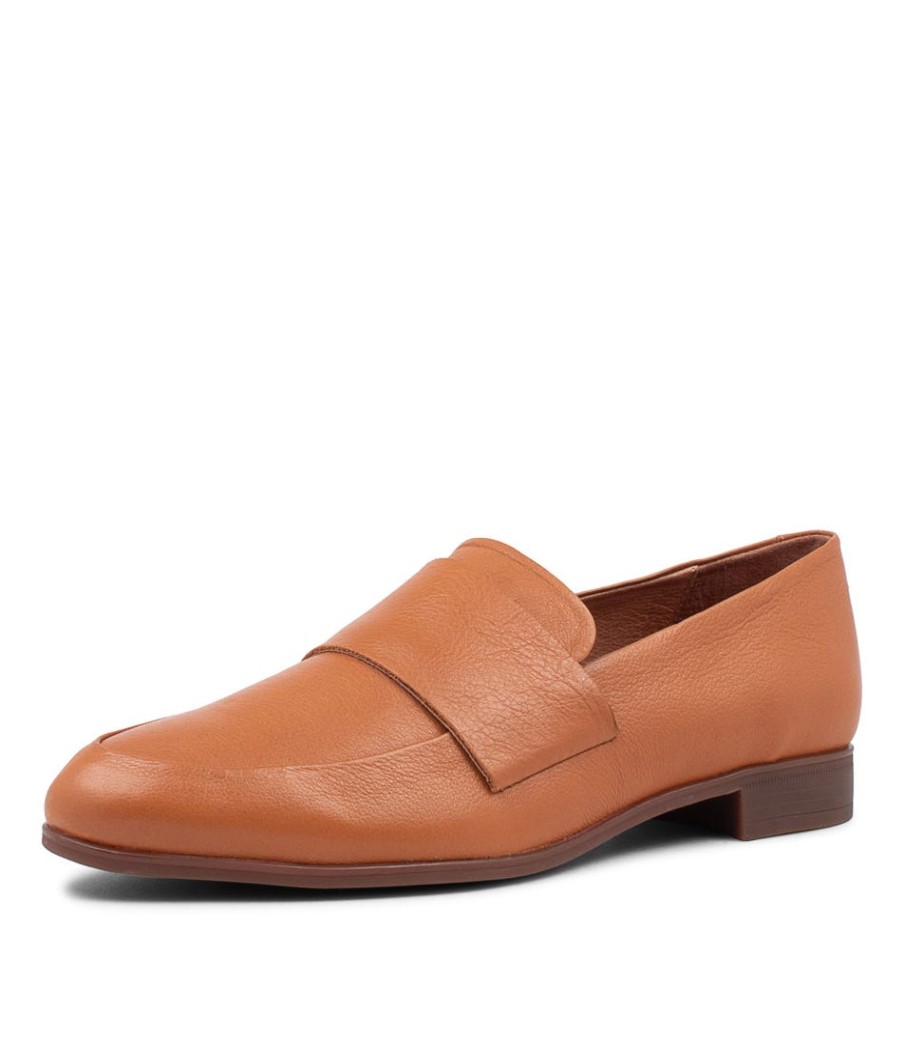 DJANGO & JULIETTE Gabrian Scotch Leather Flat Shoes | Loafers