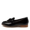 ZIERA Tulips Xf Black Spot Patent Suede Loafers | Loafers