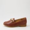 ZIERA Tamest Xf Cognac Leather Flat Shoes | Loafers