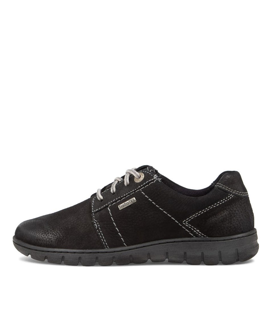 JOSEF SEIBEL Steffi 59 Schwarz Suede Sneakers | Comfort