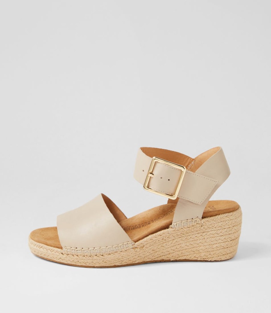 ZIERA Kraig Xw Zr Almond Leather | Espadrilles