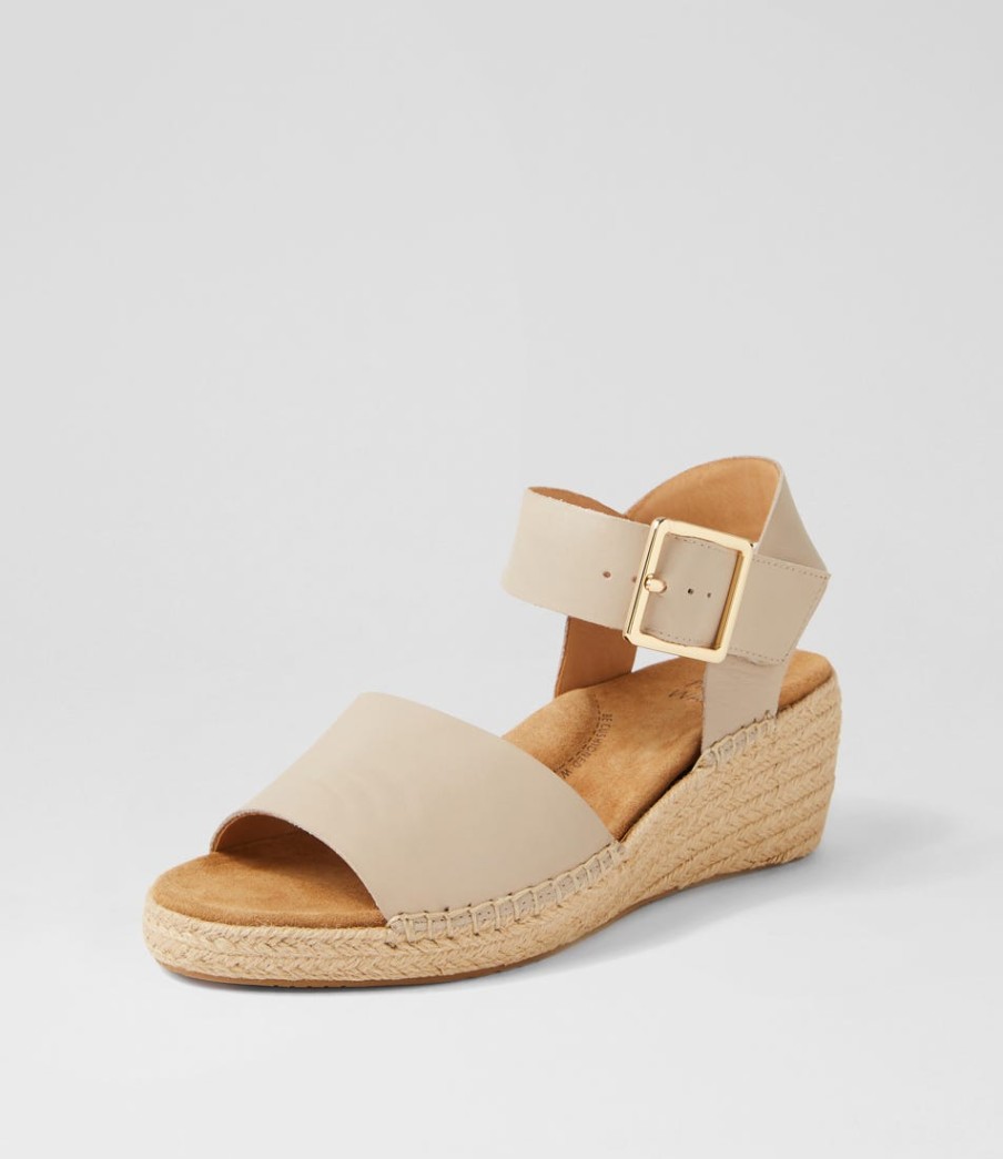 ZIERA Kraig Xw Zr Almond Leather | Espadrilles