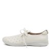 ZIERA Finar Xf White Leather | Sneakers