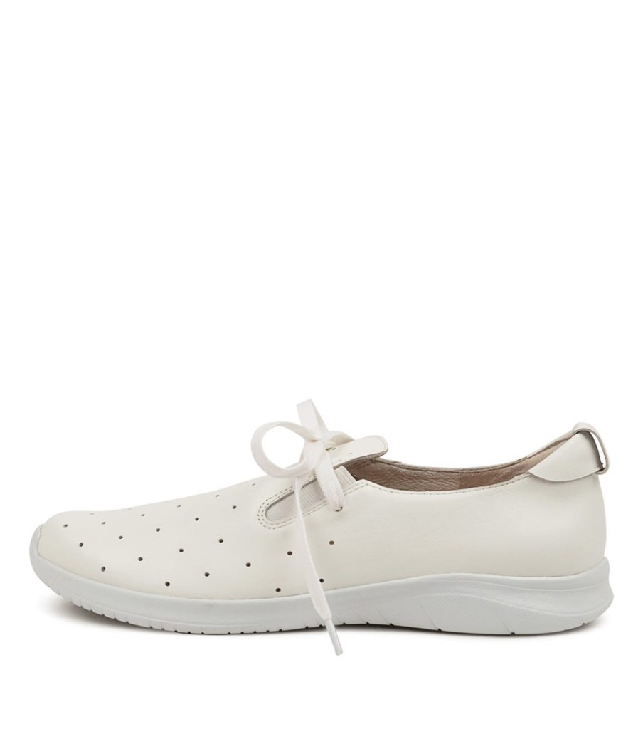 ZIERA Finar Xf White Leather | Sneakers