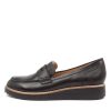 TOP END Oley Black-Black Sole Lea | Loafers