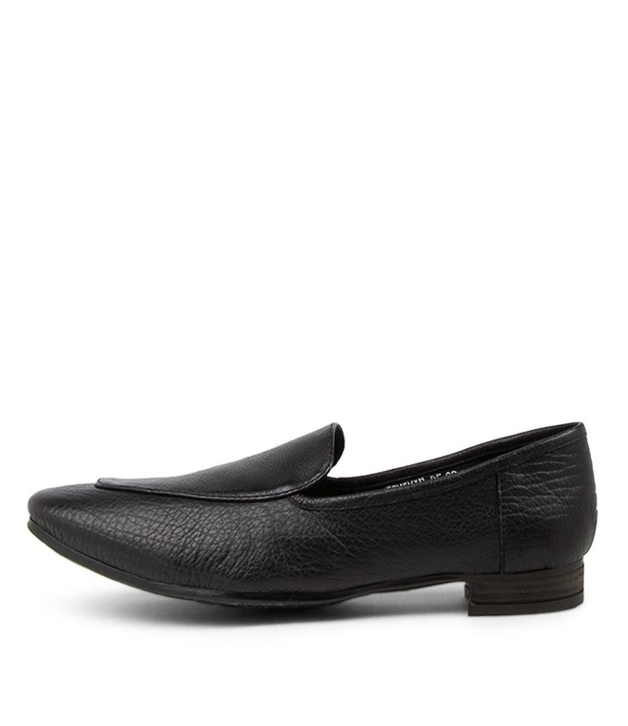 DIANA FERRARI Temimie Black Leather Loafers | Loafers